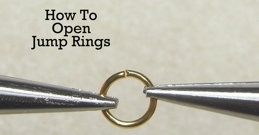 Refresher on how to open and close jump rings