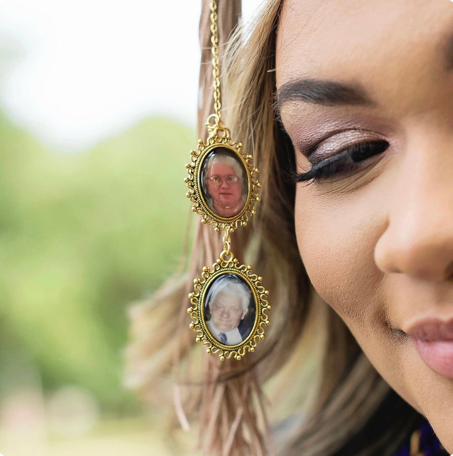 Personalized Graduation Tassel with Memorial Photo Charm