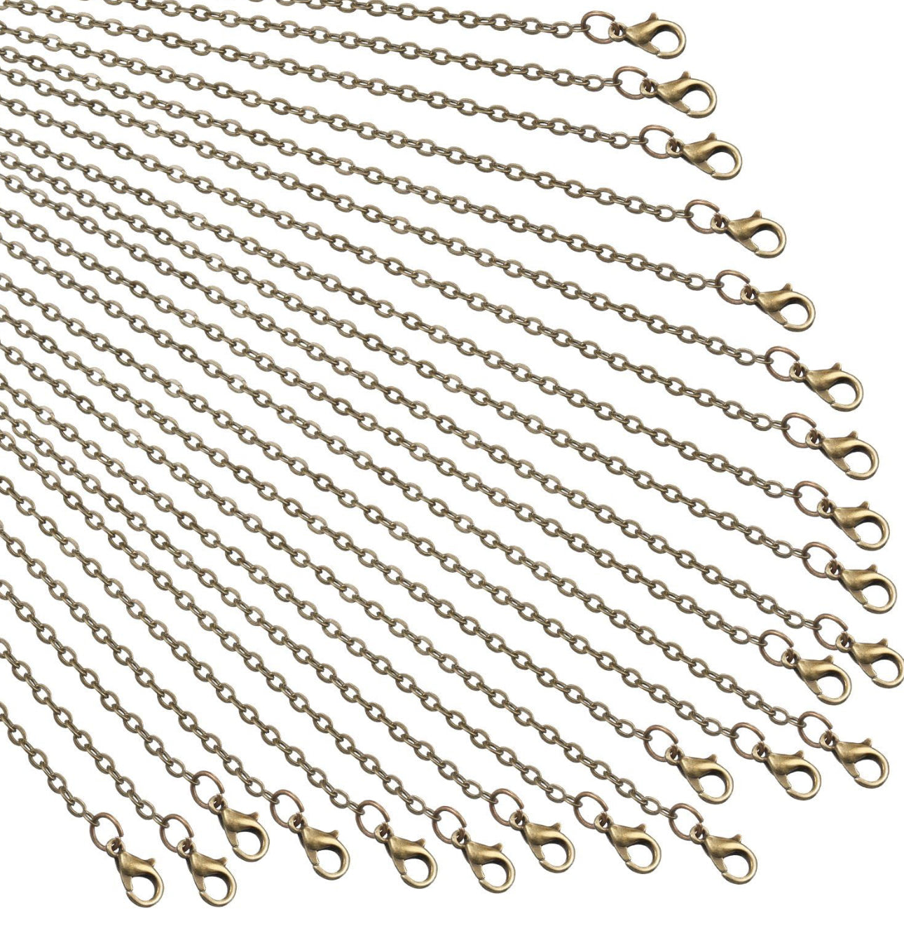Necklace Chains for Pendants Rolo 18 inch