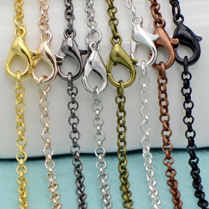 100 Long necklaces Wholesale 30 inch Loop - Perfect Pendants Plus