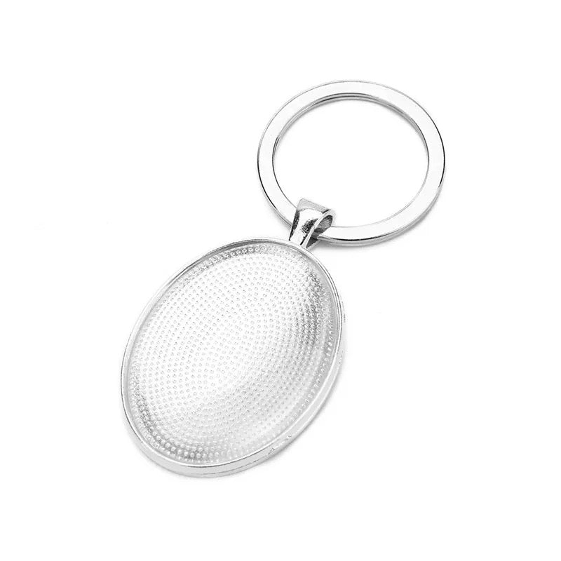 30x40mm Oval Key Chains kits - Perfect Pendants Plus