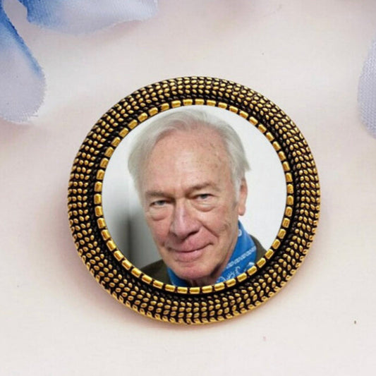 Memorial Pin with Photo Personalized Keepsake - Perfect Pendants Plus