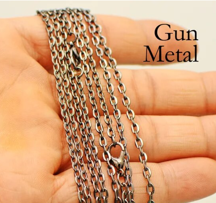 50 Wholesale 24 inch Rolo Chain Necklaces - Perfect Pendants Plus