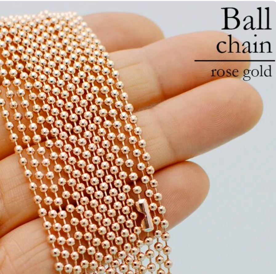 50 Wholesale 24 Inch Ball Chain Necklaces