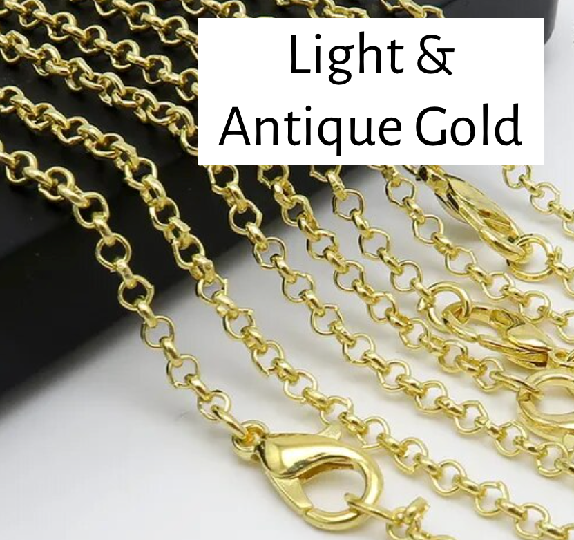 50 Wholesale Loop Chain Link 24 Inch Necklace