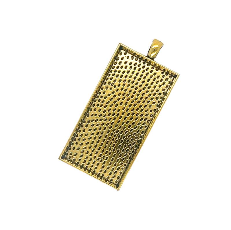 Kits 25x50mm Deep Rectangle Necklace - Perfect Pendants Plus