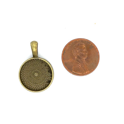 16mm Round Jewelry Pendants for DIY Projects