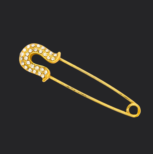 gold brooch mens lapel pin and woman's brooch 