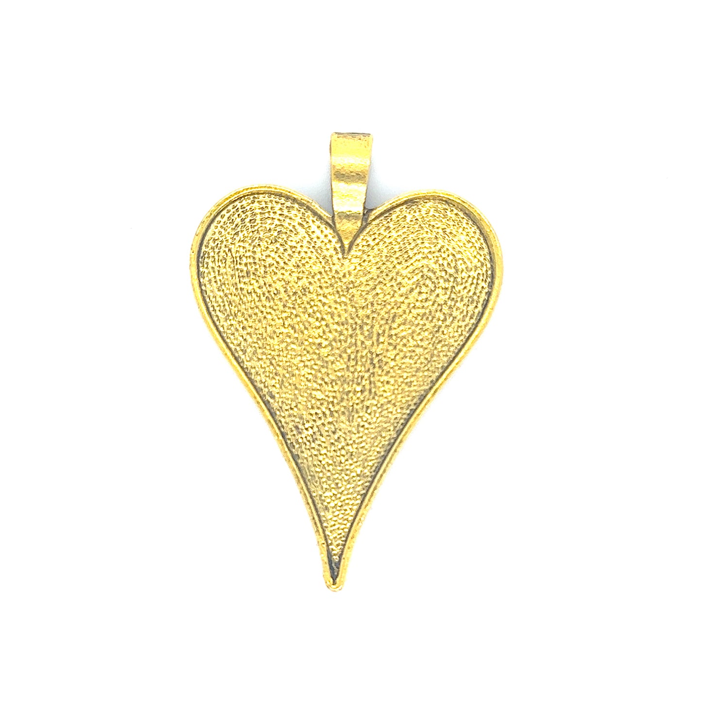 Heart Shaped Pendant Tray 35x48mm