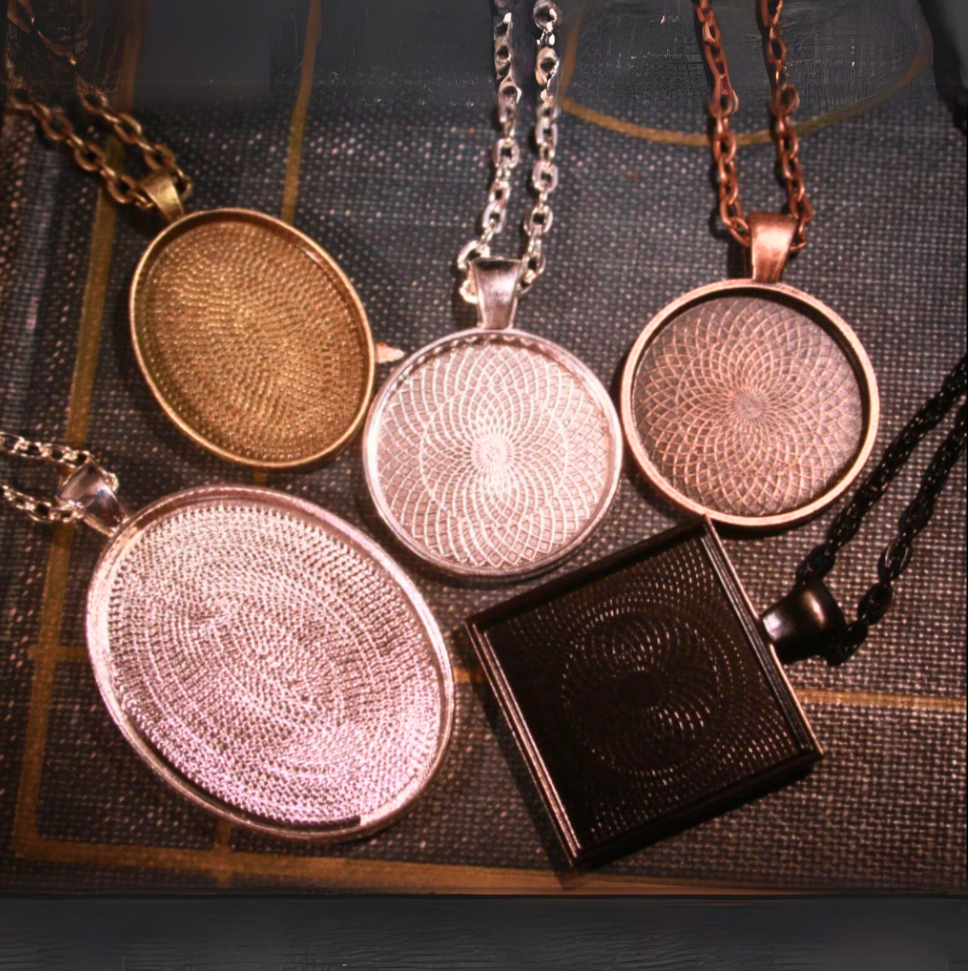 15 Piece Complete DIY Pendant Sampler Kit - Perfect Pendants Plus