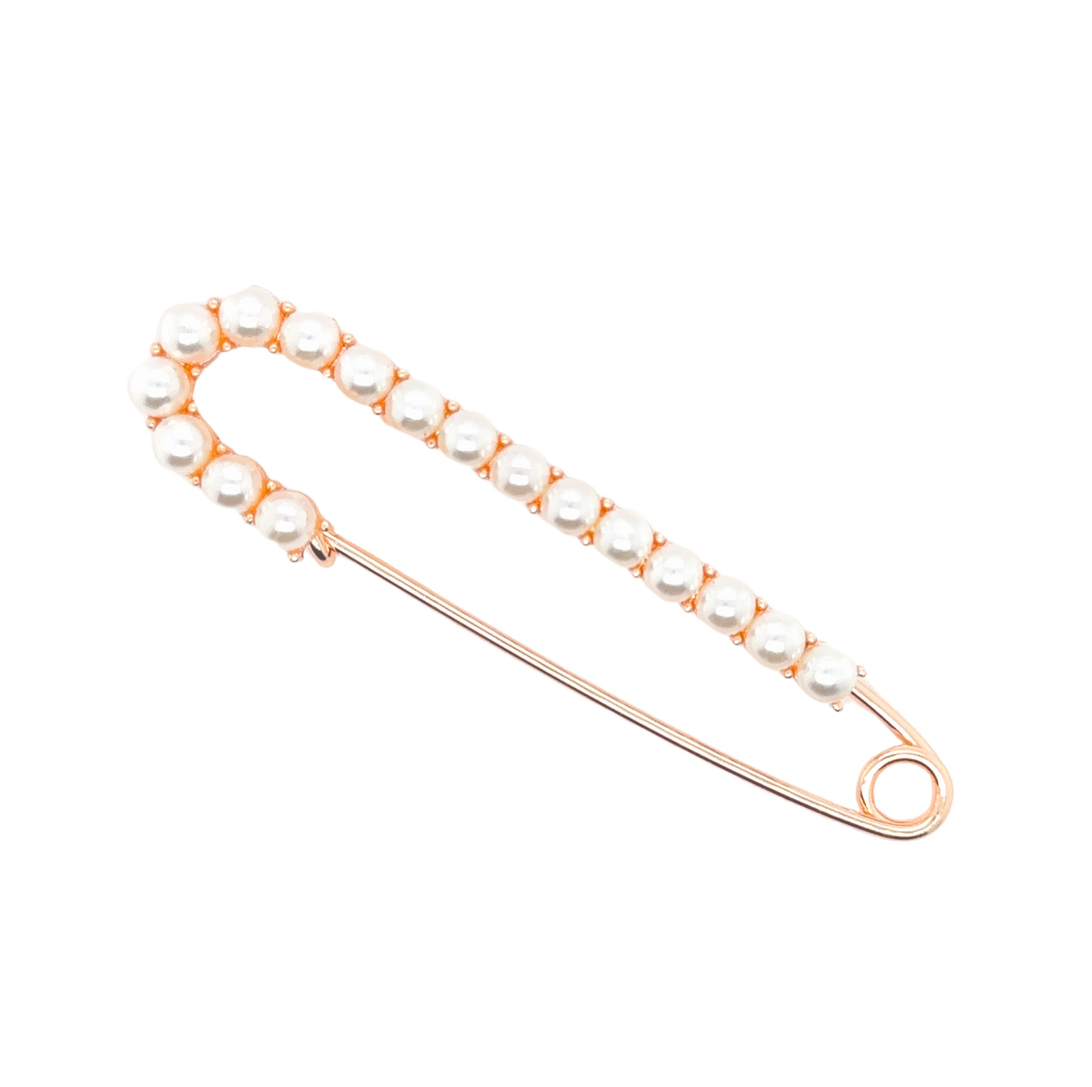Large Pearl Pin Safety Brooch - Perfect Pendants Plus