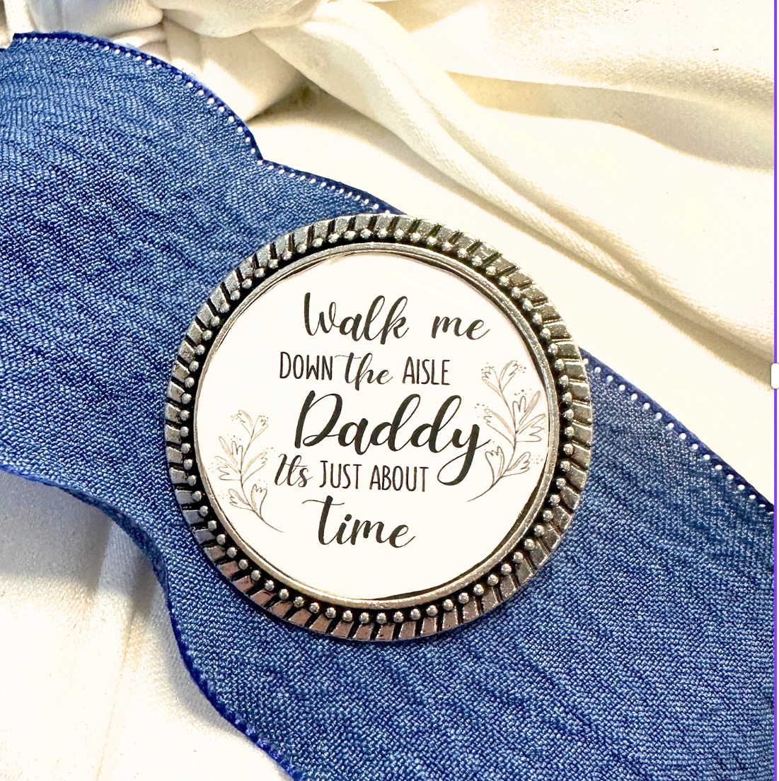 Memorial Pin with Photo Personalized Keepsake - Perfect Pendants Plus