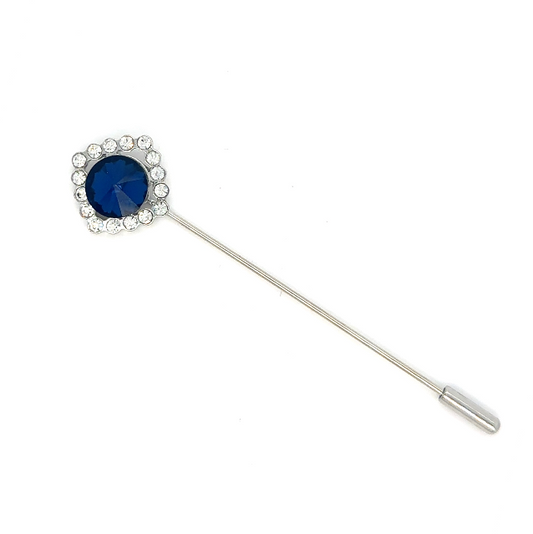 silver lapel pin brooch something blue wedding g
