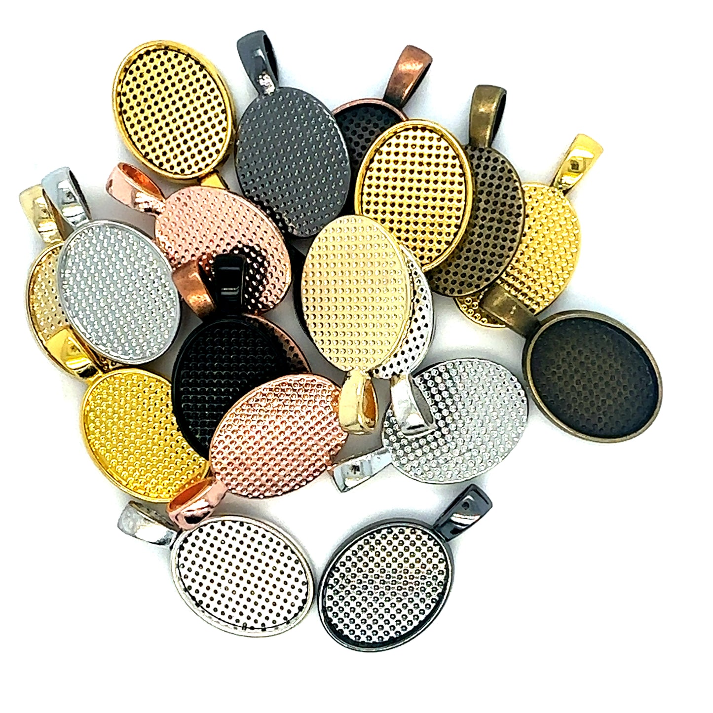20 small Oval bezel setting - Perfect Pendants Plus