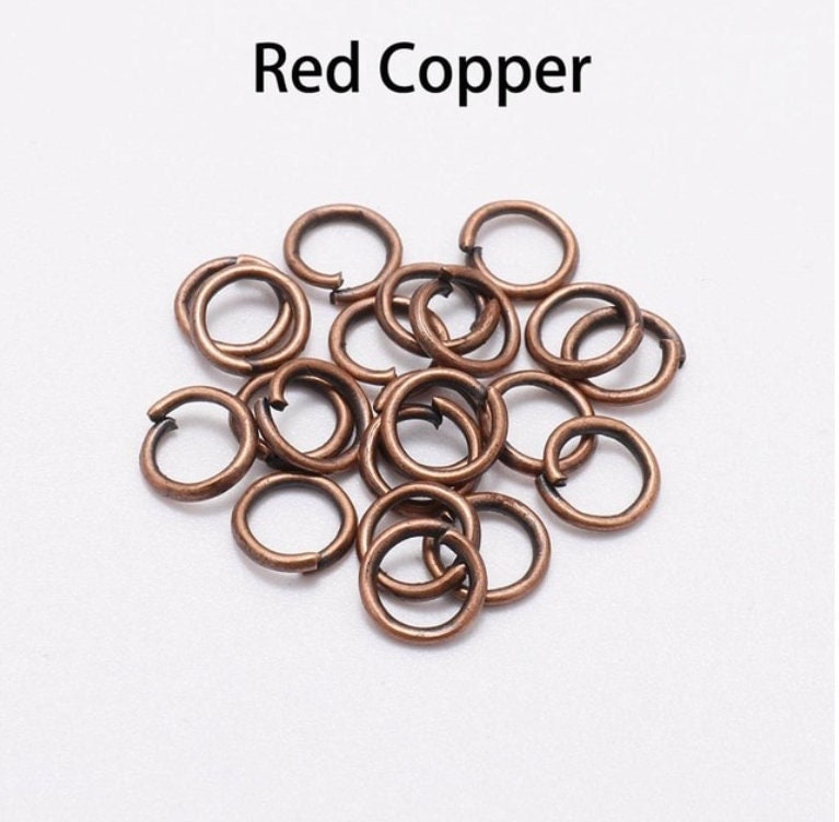 5mm Jump rings 200 pieces - Perfect Pendants Plus