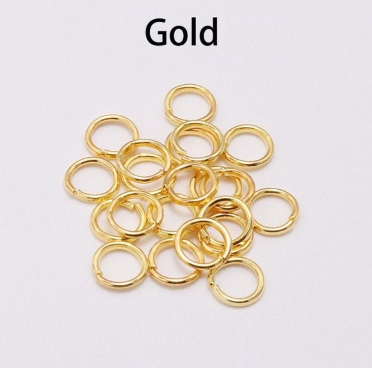 5mm Jump rings 200 pieces - Perfect Pendants Plus