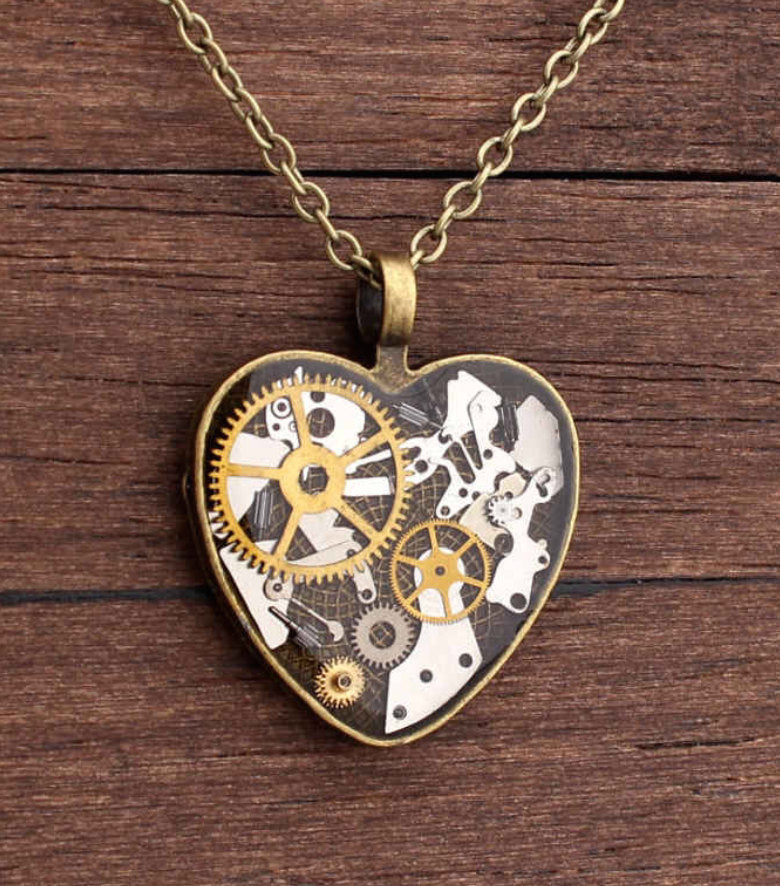 25mm Heart Shaped Pendant Charms - Perfect Pendants Plus