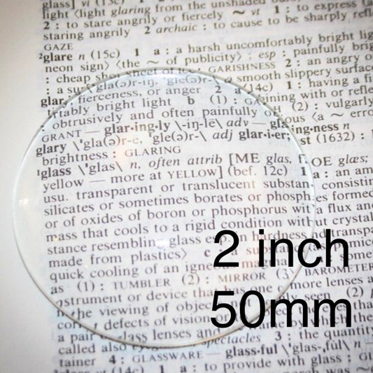 50mm Round 2 Inch Round Extra Large Glass Cabochons
