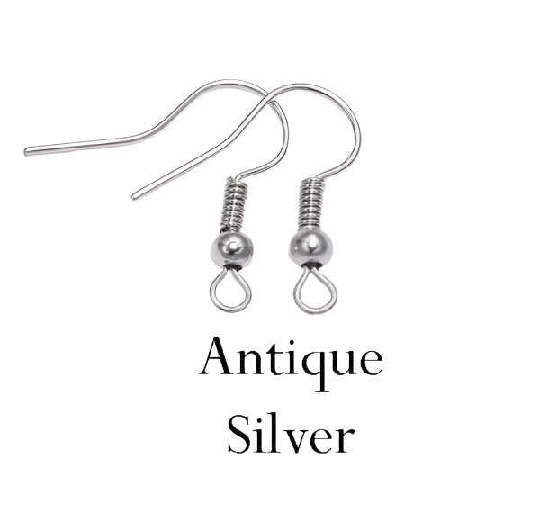 25 Pairs Earring French Wire finding (50 pieces) - Perfect Pendants Plus