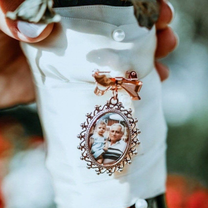 Bow Pin Use to Attach Photo Charms - Perfect Pendants Plus