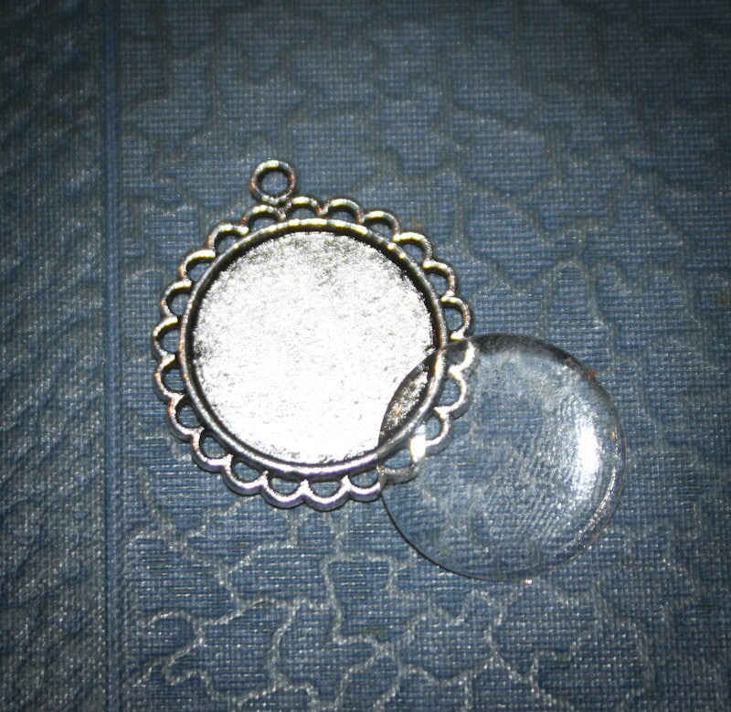 20mm Round Clear Epoxy Sticker Domed Cabochons - Perfect Pendants Plus