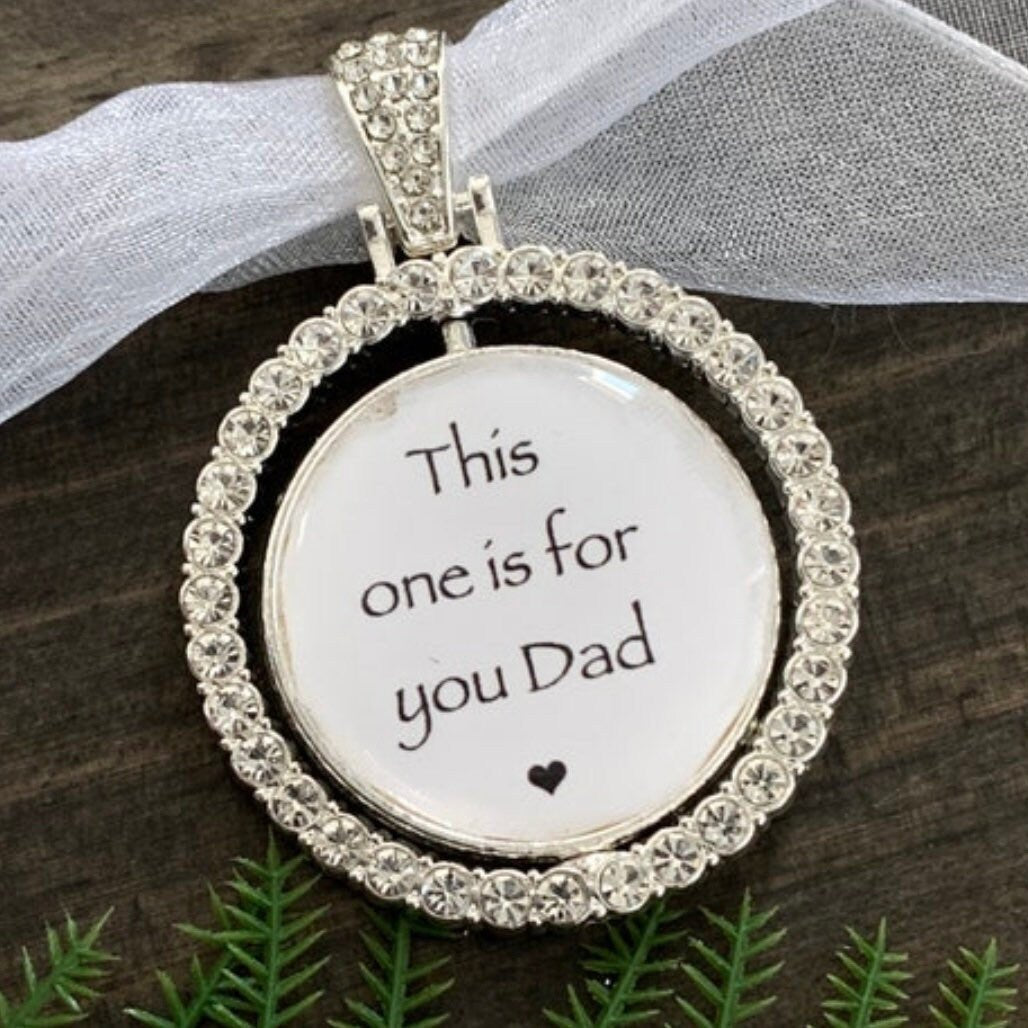 Double Sided Wedding Gift Memorial Photo Charm - Perfect Pendants Plus