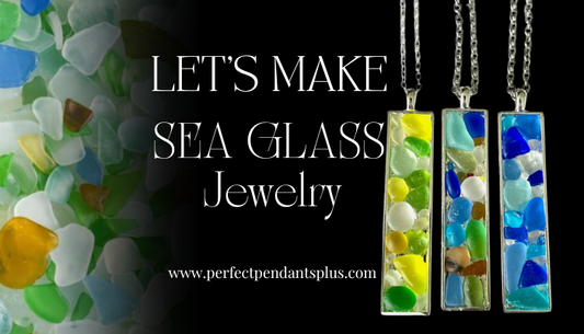 How to make sea glass jewelry