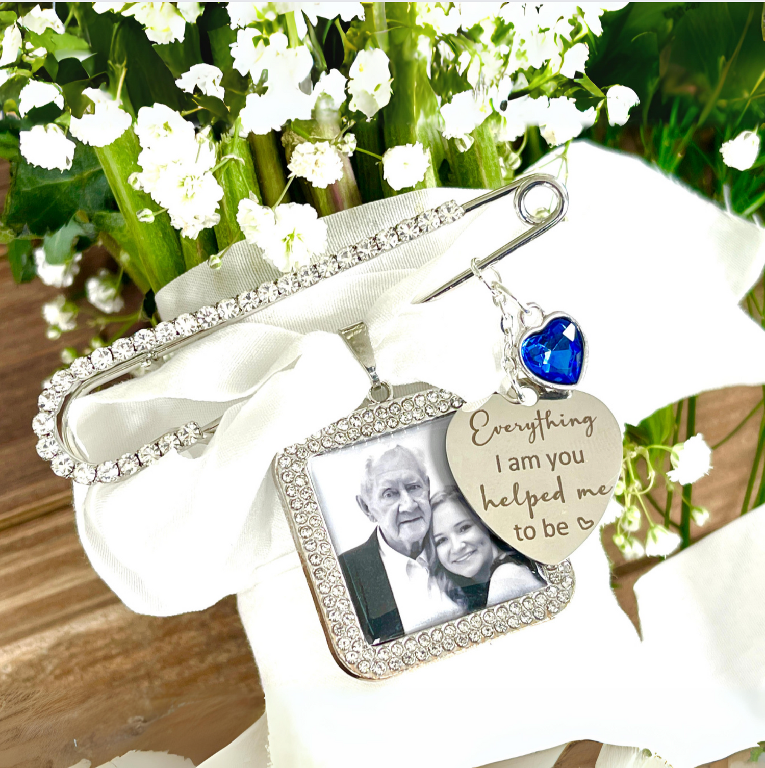 Something Blue Bouquet Charms for Your Special Day