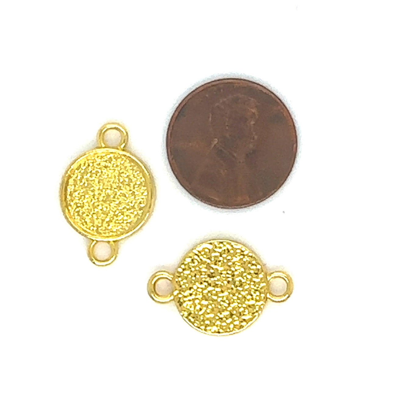 12mm Round Connector Setting Blank - Perfect Pendants Plus