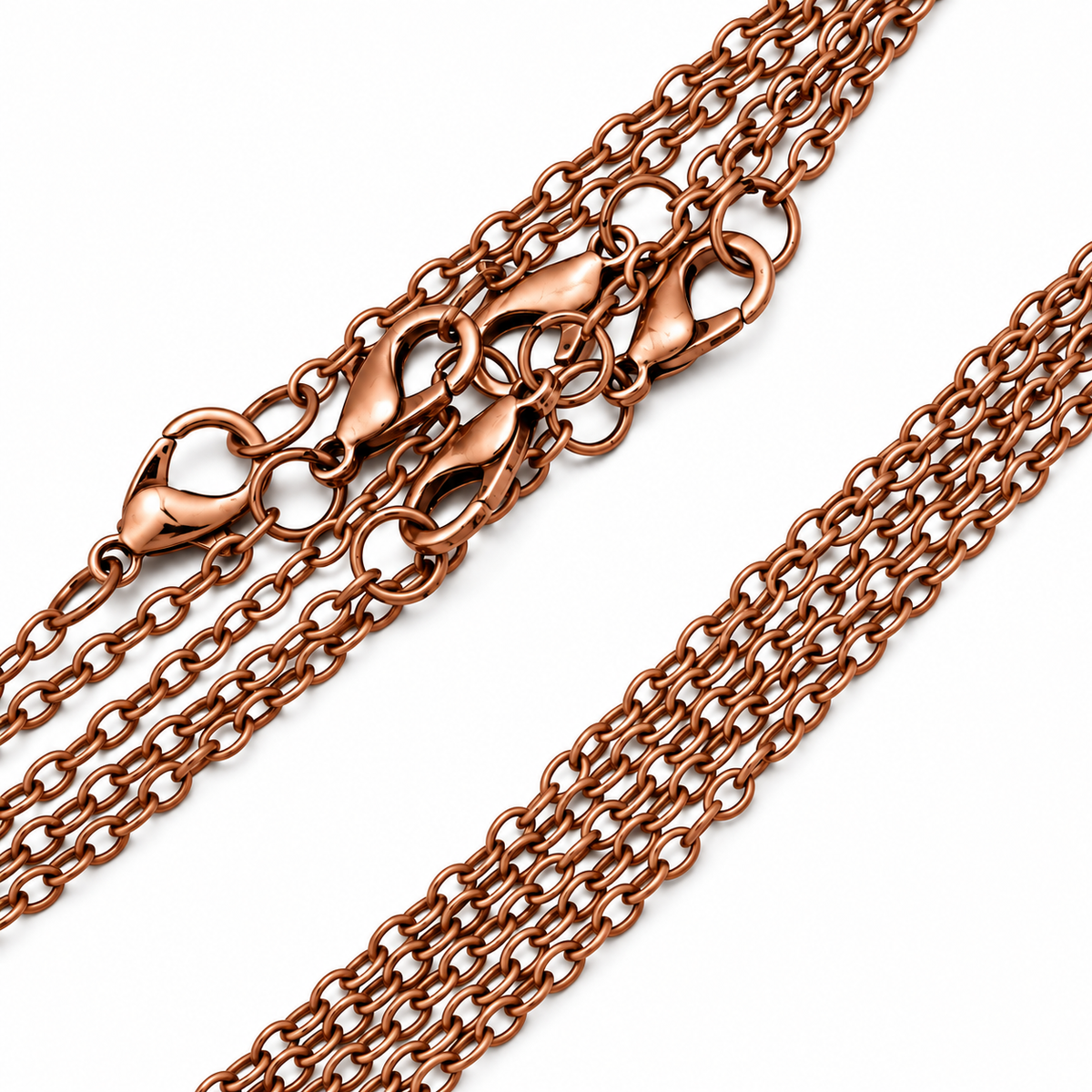 18 Inch Necklace Chains for Pendants Rolo