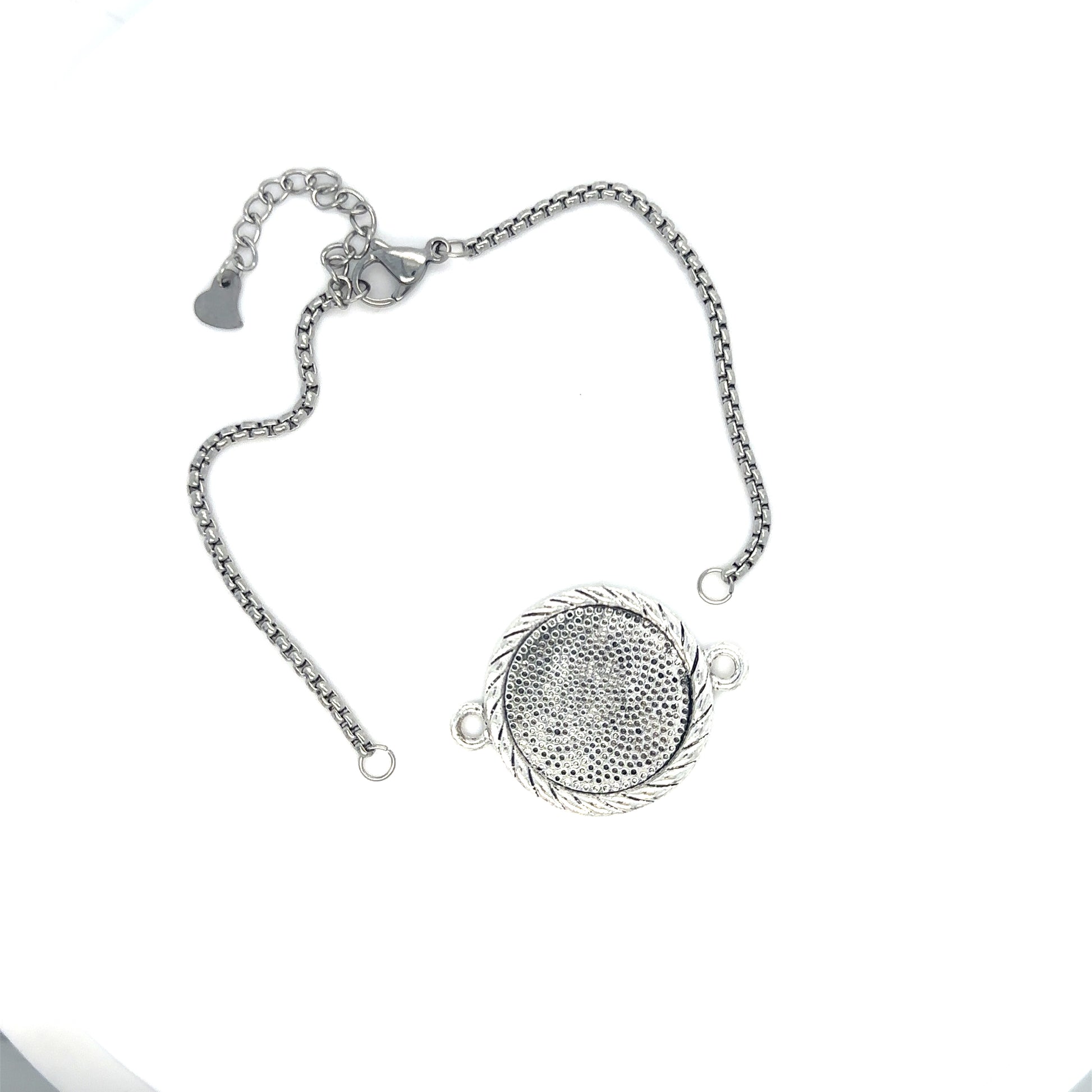 Bracelet Making Box Silver Chain Bracelets Lobster Clasp - Perfect Pendants Plus