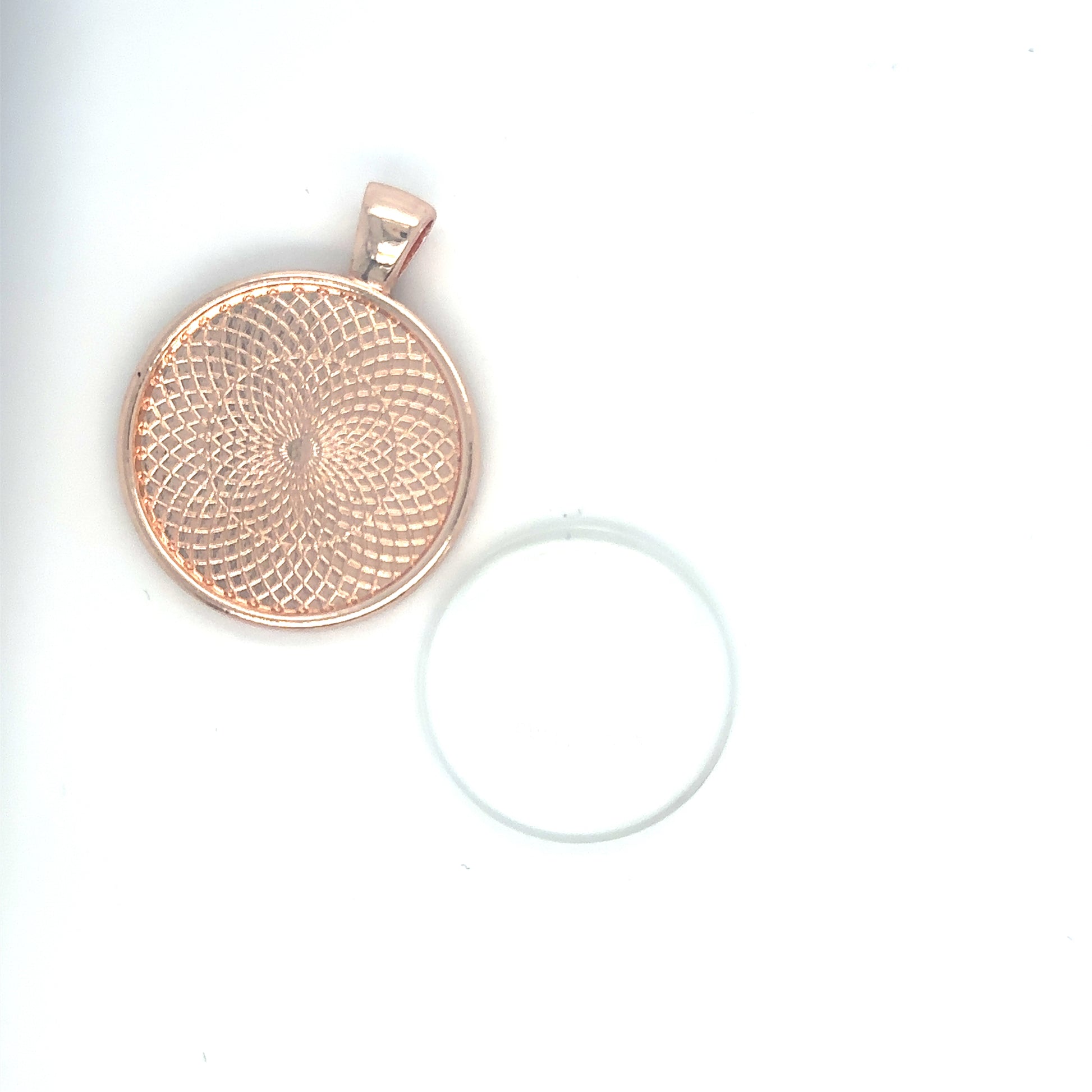 20mm Round Bezel Pendant Blanks - Perfect Pendants Plus