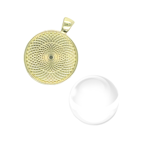 20mm Round Bezel Pendant Blanks - Perfect Pendants Plus