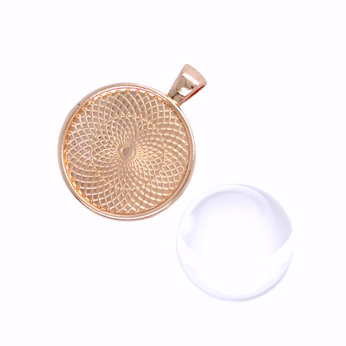 20mm Round Bezel Pendant Blanks - Perfect Pendants Plus