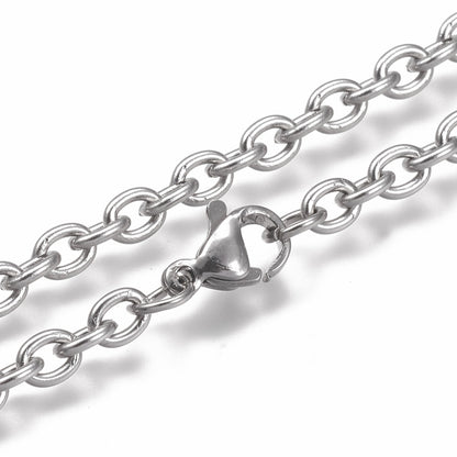 Stainless Steel Charm Bracelet making Kit 7 7/8 inches 20 cm - Perfect Pendants Plus