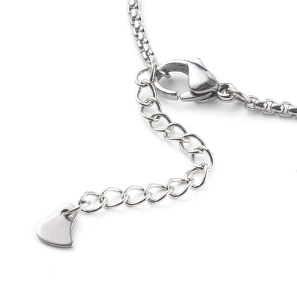 Bracelet Making Box Silver Chain Bracelets Lobster Clasp - Perfect Pendants Plus