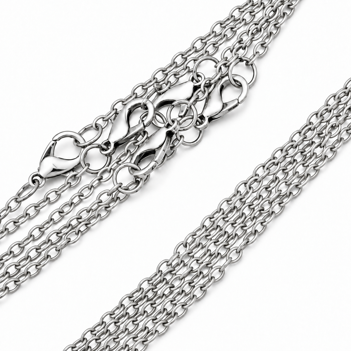 18 Inch Necklace Chains for Pendants Rolo