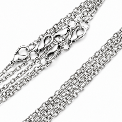 18 Inch Necklace Chains for Pendants Rolo