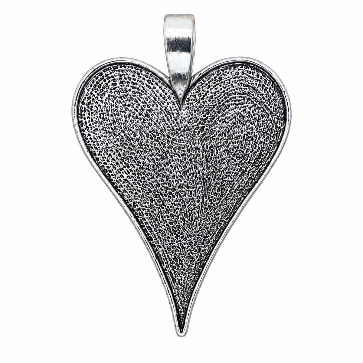 Heart Shaped Pendant Tray 35x48mm
