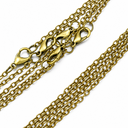 18 Inch Necklace Chains for Pendants Rolo