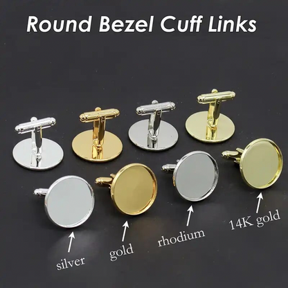 Personalized Cufflinks Groom Carry the Memory of Your Loved Ones - Perfect Pendants Plus