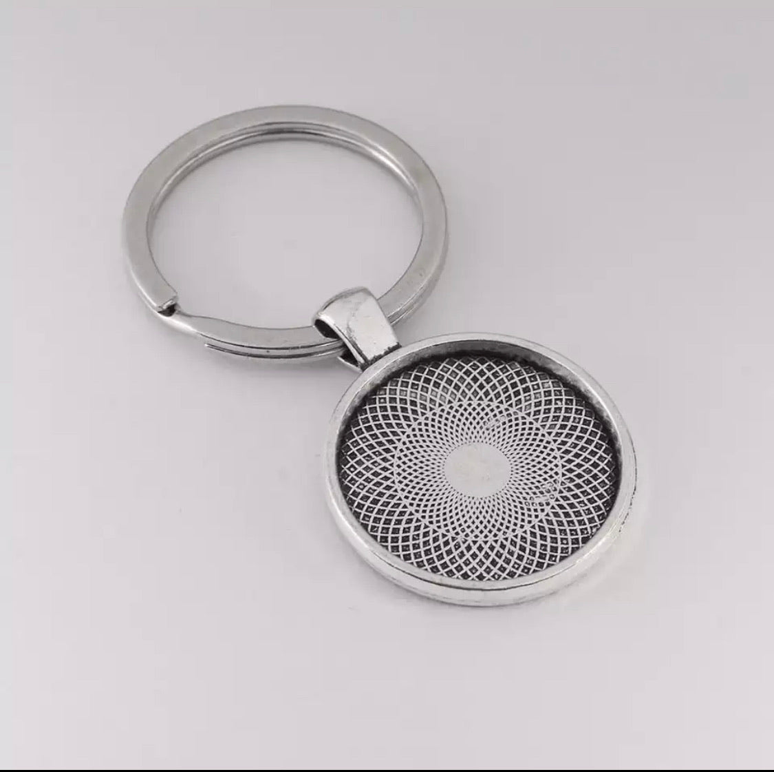 KITS 1 inch Round Key Chain making includes Glass – Perfect Pendants Plus