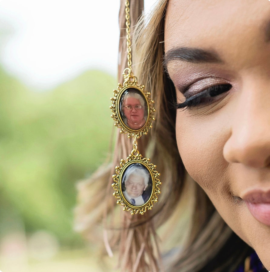 Personalized Graduation Tassel with Memorial Photo Charm - Perfect Pendants Plus