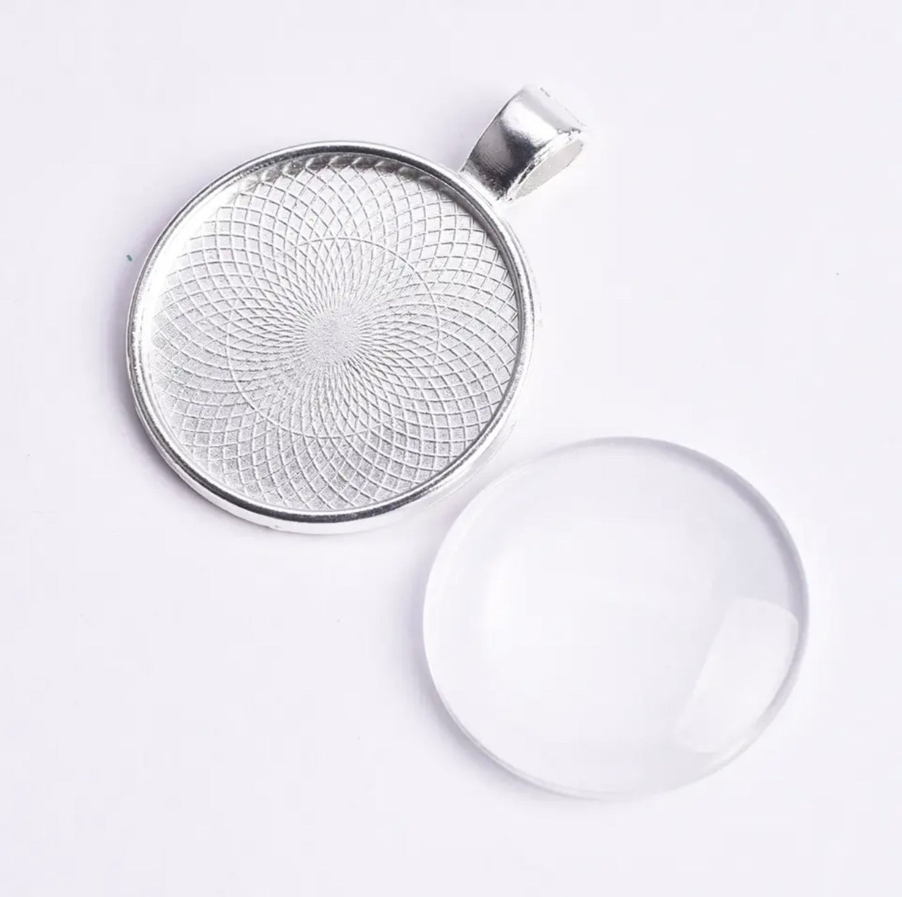20mm Round Bezel Pendant Blanks - Perfect Pendants Plus