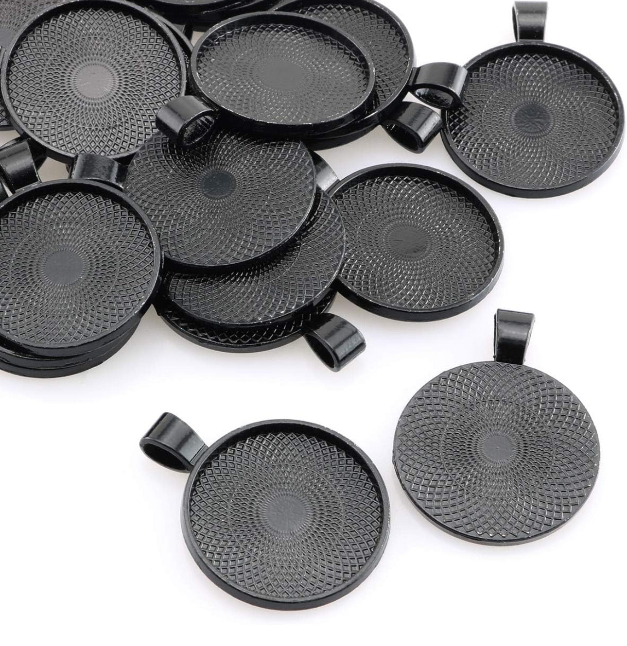 20mm Round Bezel Pendant Blanks - Perfect Pendants Plus