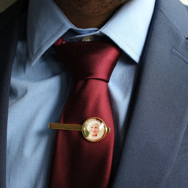 DIY KIT Tie Clips for Wedding Party & Groom - Perfect Pendants Plus