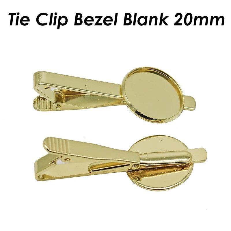 Personalized Tie Clip Great Gift for Groom, Dad, or Groomsman Photo Memorial - Perfect Pendants Plus