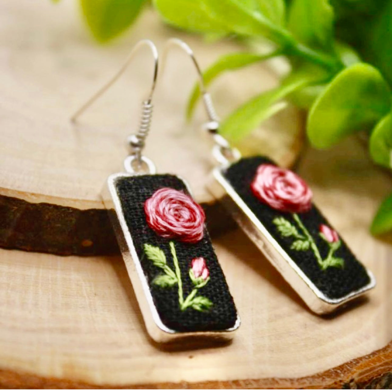 10x25mm Rectangle Vertical Earring Making Kits - Perfect Pendants Plus