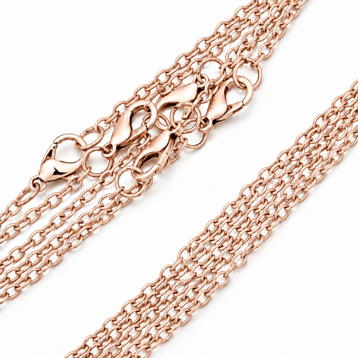 18 Inch Necklace Chains for Pendants Rolo