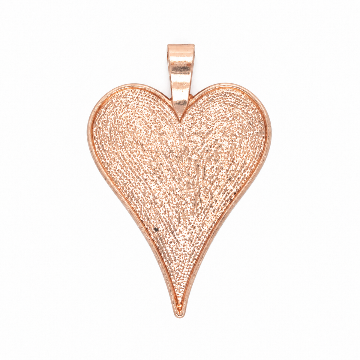 Heart Shaped Pendant Tray 35x48mm